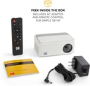 KODAK: FLIK X1 Mini Pico Projector | Portable Compact 100” Projector 