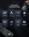 Driving Recorder Suction Car 2-recorder High-definition Night Vision 1080P Cup 2-lens Car Front and Inside Video