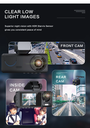 Driving Recorder Suction Car 2-recorder High-definition Night Vision 1080P Cup 2-lens Car Front and Inside Video