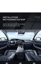 Driving Recorder Suction Car 2-recorder High-definition Night Vision 1080P Cup 2-lens Car Front and Inside Video