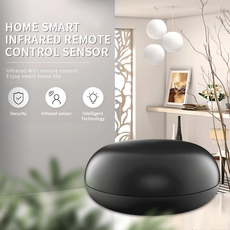 WiFi IR Remote For Smart Home APP SmartLife Remote Control For TV DVD AUD AC Remote Works with Alexa Google Home Yandex Alice, 6 Months Warranty