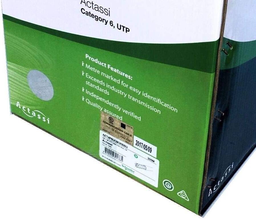 CAT6 305M SCHNEIDER 23AWG-C6SCH