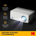 KODAK: FLIK X1 Mini Pico Projector | Portable Compact 100” Projector 