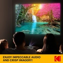 KODAK: FLIK X1 Mini Pico Projector | Portable Compact 100” Projector 