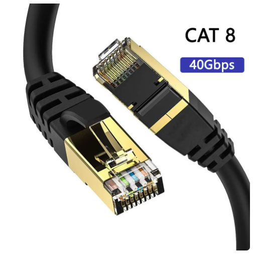 Cat8 Round Ethernet Cable LAN Network 3M