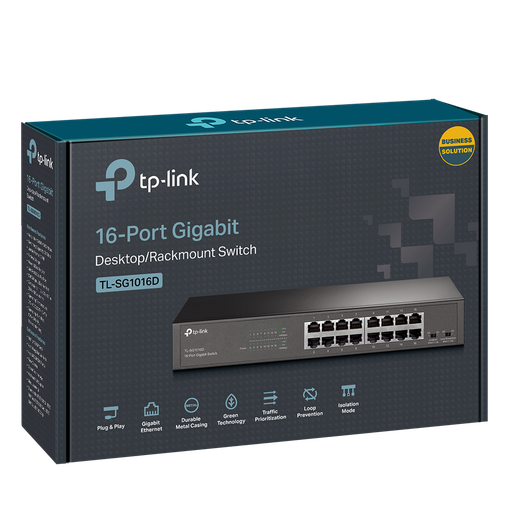 TP-Link: 16-Port Gigabit Desktop/Rackmount Switch