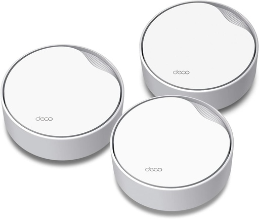 TP-Link: Deco AX3000 PoE Mesh WiFi, Ceiling/Wall-Mountable WiFi 6 Mesh, Replacing WiFi Router, Access Point and Range Extender, PoE-Powered, 2 PoE Ports (1x 2.5G, 1x Gigabit), 3-Pack